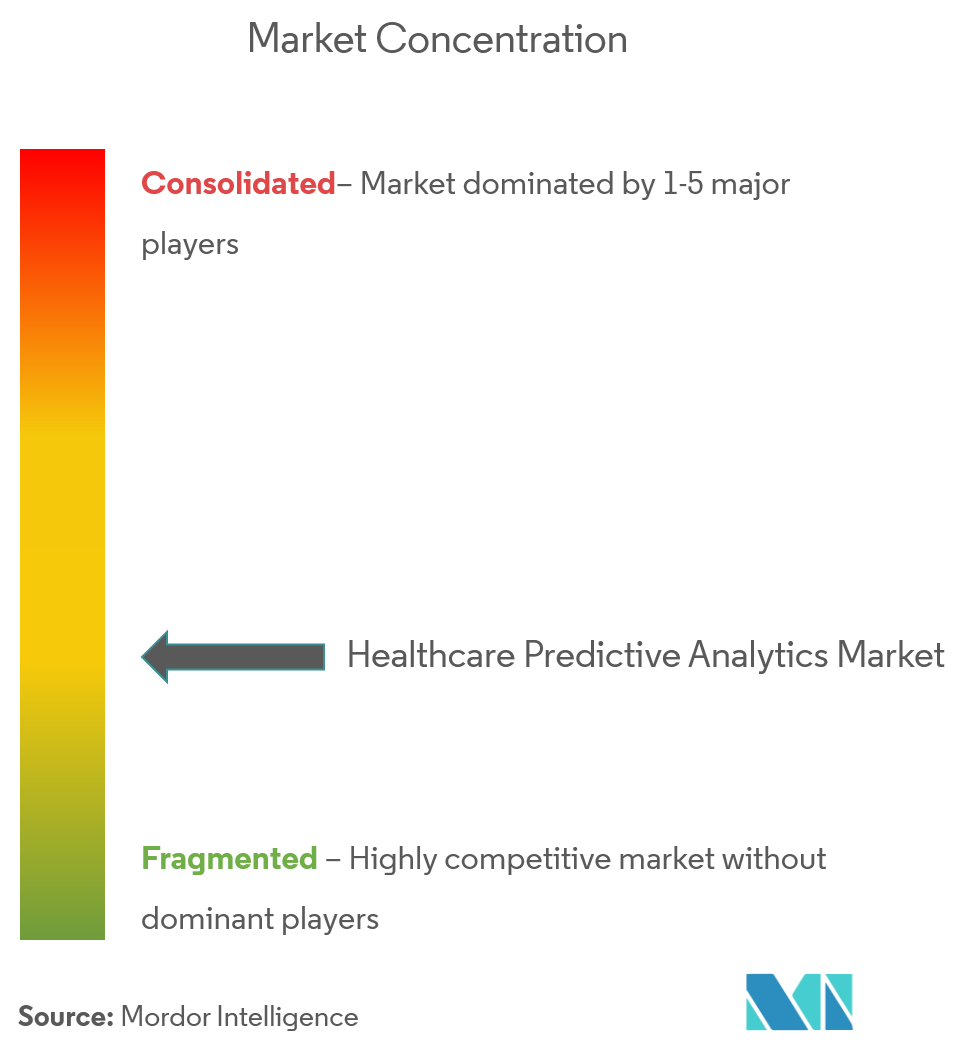 Healthcare Predictive Analytics Market Concentration